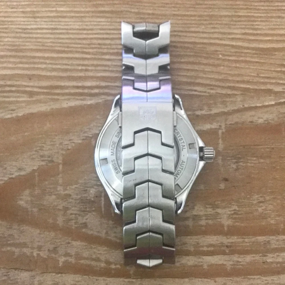 TAG Heuer Link Calibre 5 Stainless Steel Watch - Silver with sapphire Dial